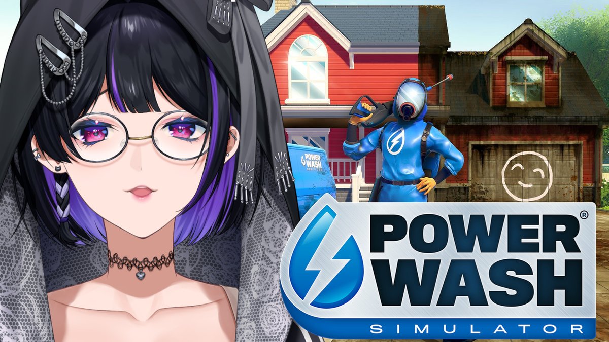 PowerWash Simulator】I'm back? 無印！また朝まで洗おう【NIJISANJI