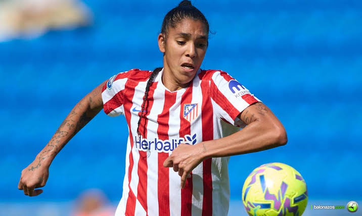 La venezolana <a href="/Gaby11ags/">Gabriela García</a> ha sido traspasada por el <a href="/AtletiFemenino/">Atlético de Madrid Femenino</a> al América mexicano.

Disputó 88 partidos anotando 12 goles con el Atleti, al que llegó en 2023. Estaba siendo una de las máximas anotadoras esta temporada.

#SuerteGaby