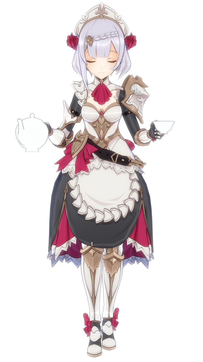 #原神 #ノエル
かわいいなぁ！