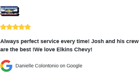 elkinschevy's tweet photo. We just received a great review on Google. Thank you Danielle Colontonio! https://t.co/2HZvyfJEW2