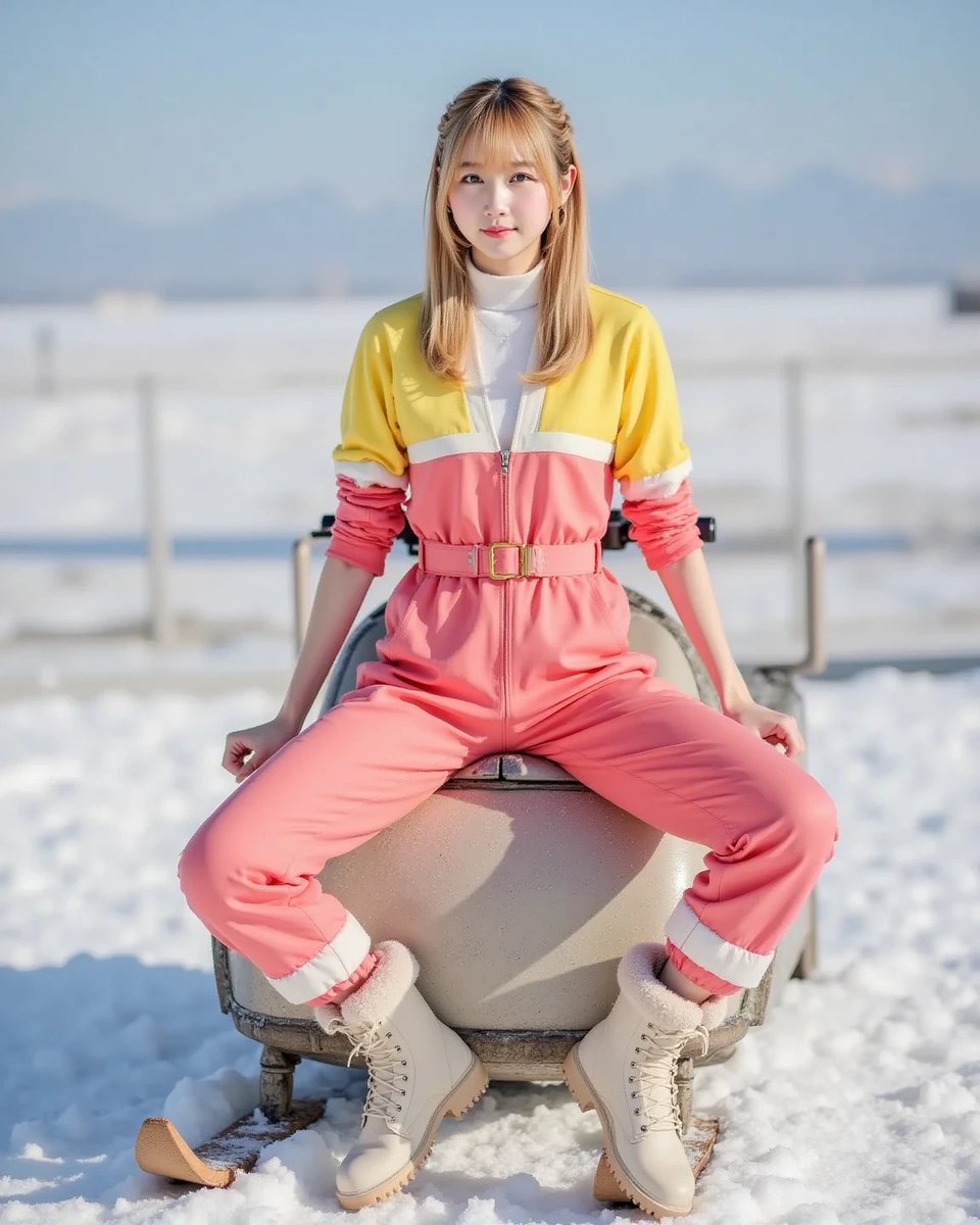 ai_womensjp's tweet photo. Back to the 80s. 🎿🌈
Vivid color blocking and retro silhouette. Bringing the golden era of ski fashion to the modern slopes.
• 雪山は、一番のランウェイだ。
80年代をリバイバルする、大胆なカラーブロック。
• #AIart #ai_worldjp #RetroSki #80sFashion #WinterVibes https://t.co/1k3DyhCk05
