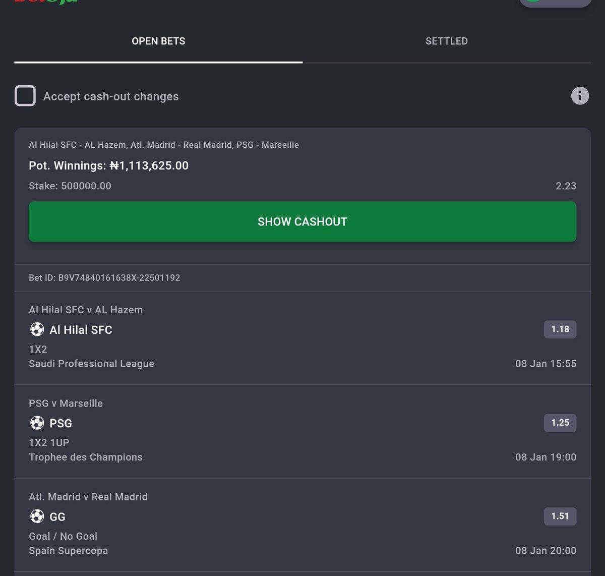 MatrixBet007's tweet image. Banker ✅️
3WFVNT2