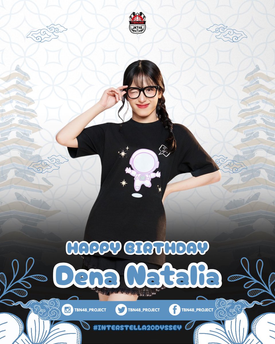 Once again. Happy basuday dedek <a href="/Danella_JKT48/">Dena Natalia</a> semoga selalu diberi kesehatan dan umur panjang untuk terus memberi inspirasi dan semangat orang orang disekitarmu #INTERSTELLA20DYSSEY