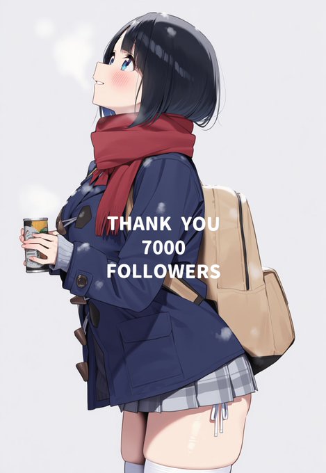 7000フォロワーありがとうございます!! 
