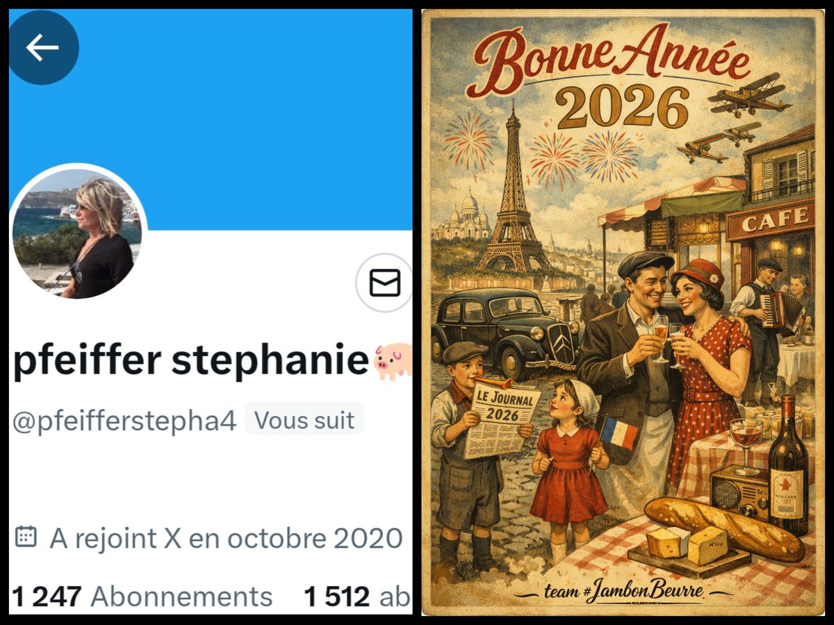 JuniorGuibole's tweet image. INFO🚨Merci de partager!
Mes amis abonnés😉
Ainsi que l'équipe #JambonBeurre #TeamPatriotes🇨🇵
Notre amie  @pfeifferstepha4  👍
Aurait besoin d'un petit coup de pouce pour grossir sa TL!🥳
Merci de vous abonner à elle!🙏
Et n'oubliez pas!😉
Tous ensemble nous sommes plus forts!🇨🇵
