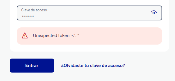 RedOnn3's tweet photo. @bbva la web de inicio de sesión para españa no funciona: https://t.co/6XeJJgZnKK