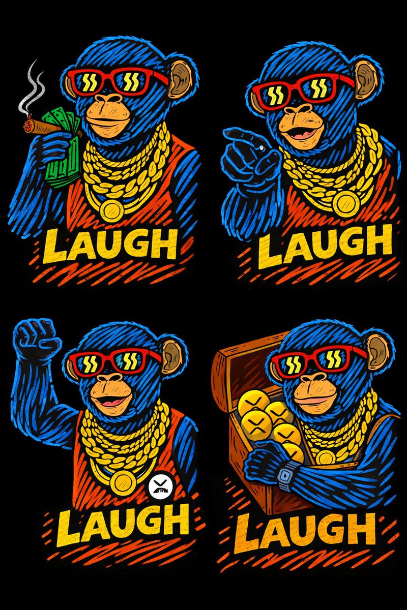 How are the trenches doing?
Nothing but $LAUGH and $XRP vibes
over here.
What vibes are you putting out?