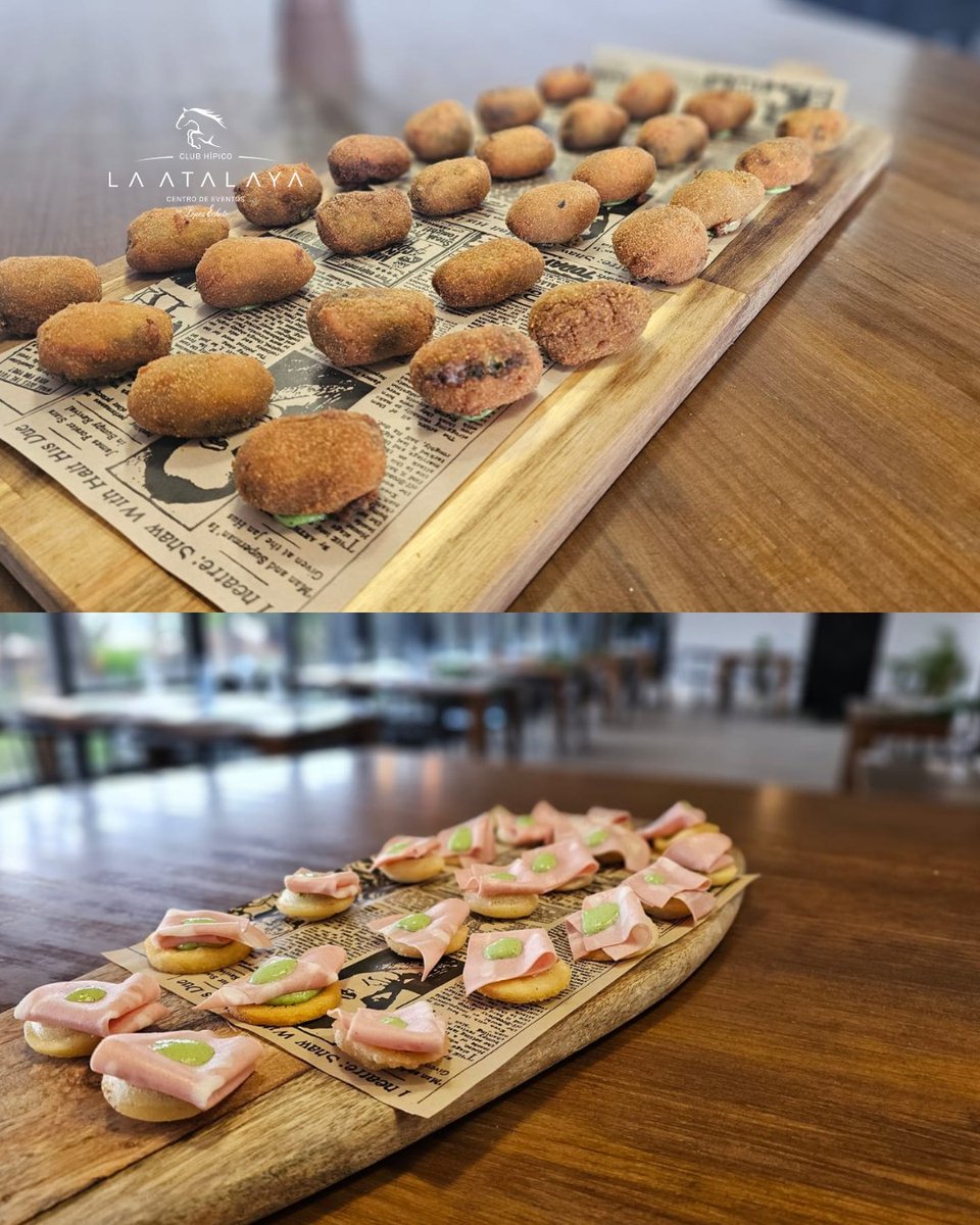 Haz que tu evento sea inolvidable con nuestros menús especializados: ¡van a querer repetir hasta los aperitivos!

Descubre nuestros menús en la web atalayaeventos.lopezecheto.com

Contácta con nosotros a través del teléfono 📲 615 618 475 o el email atalayaeventos@lopezecheto.com