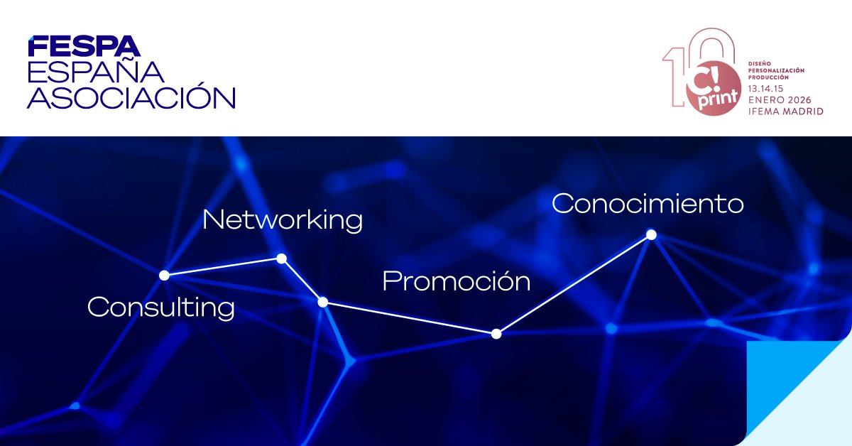 🚀 ¡Recuerda visitarnos en C!Print Madrid 2026!
📍 Stand F32 (junto a La FEDE)

Impulsa la visibilidad de tu negocio y abre nuevas oportunidades reales de
colaboración.

✨ ¡No te lo pierdas, tu visita al stand tiene recompensa!

#FESPAEspaña #C!PrintMadrid