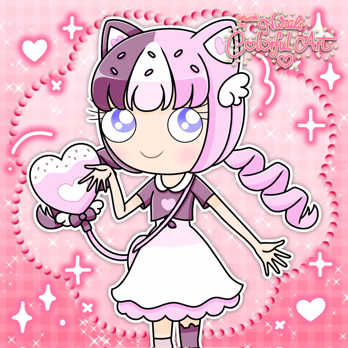 NuralArtist2003's tweet photo. Here's a drawing of her OC Sugar.

This drawing is a part of DTIYS challenge hosted by @trytryagain_ on Instagram.

#notmycharacter #notmyoc #cute #cuteart #cutefanart #art #fanart #digitalart #NuralsColorfulArt https://t.co/WIHUsMq825