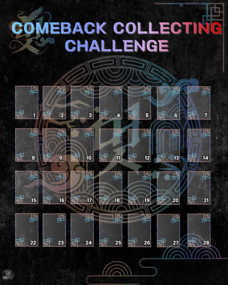 ateezrendezvouz's tweet image. [🗳️] COMEBACK COLLECTING CHALLENGE
____________
Please join our daily collecting challenge and let’s see who can make it to the finish line 🏃‍♀️🏁

Post your daily stamp page along with your collecting proof from FANCAST, MUBEAT, HIGHER, and IDOLCHAMP, and let’s have fun collecting…