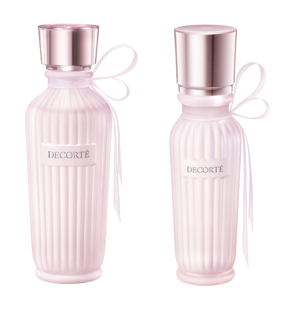コスメデコルテ“着物”着想フレグランスに「桜の香り」淡いピンクの“帯リボン”を結んだ水性香水 - fashion-press.net/news/141372