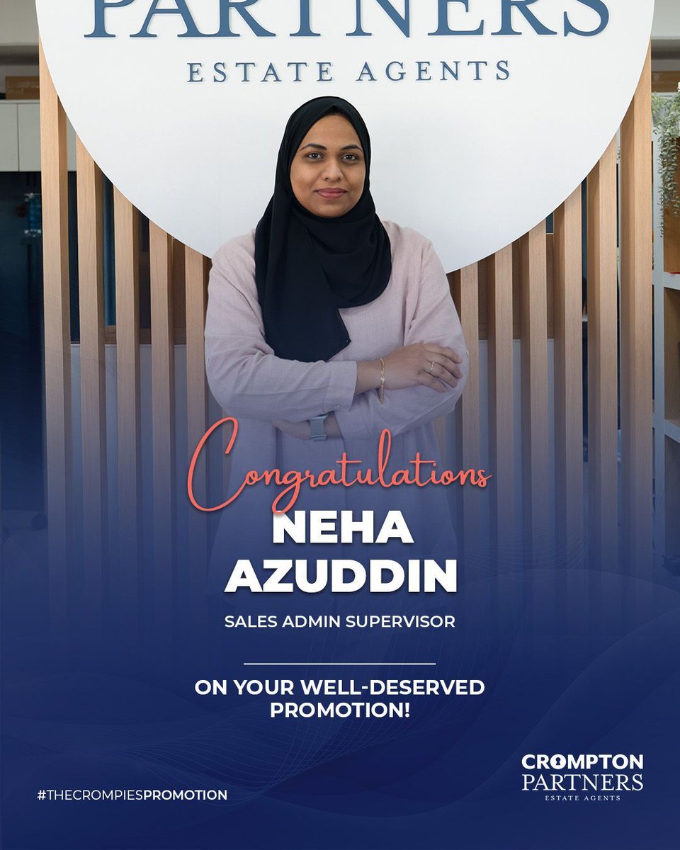 Big congratulations to our team members on their well-deserved promotions.

Your hard work, commitment, and leadership continue to raise the bar, and we’re proud to see you step into your next chapters. Well done to you all.

#Leadership #RealEstate #AbuDhabi #TeamGrowth