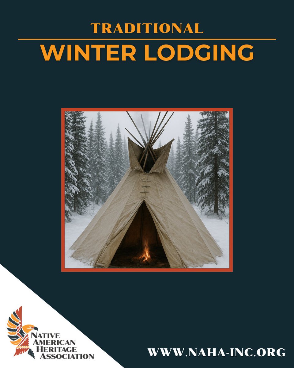 NAHA_Charity's tweet image. The winterized típi demonstrates a profound understanding of physics and the environment. 

It allowed the Lakota to create a warm sanctuary in subzero conditions, proving that true technology is about working with nature.

#IndigenousInnovation #Lakota #NativeScience