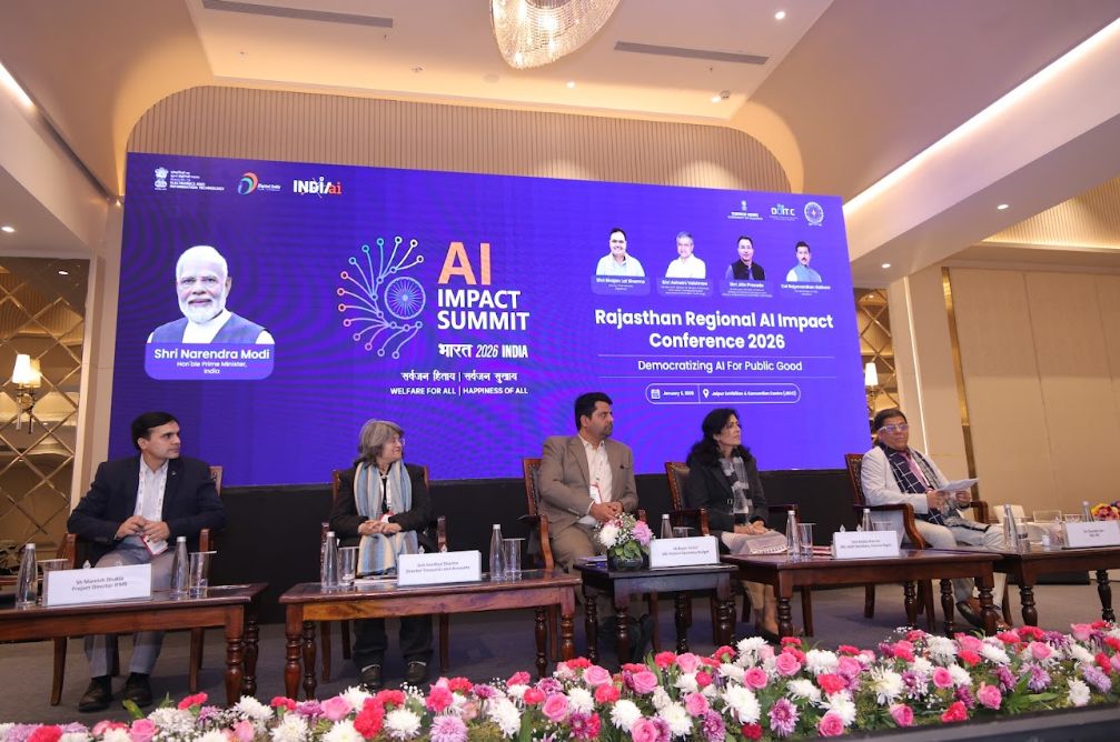 Panel Discussion: Digitising Public Finance — The IFMS Advantage
 At Rajasthan DigiFest × TiE Global Summit, a high-level panel featuring Sh. Rajan Vishal, IAS (Finance Secretary – Budget), Smt. Amita Sharma, IAS (Joint Secretary, Finance Exp II), Smt. Sandhya Sharma (Director,