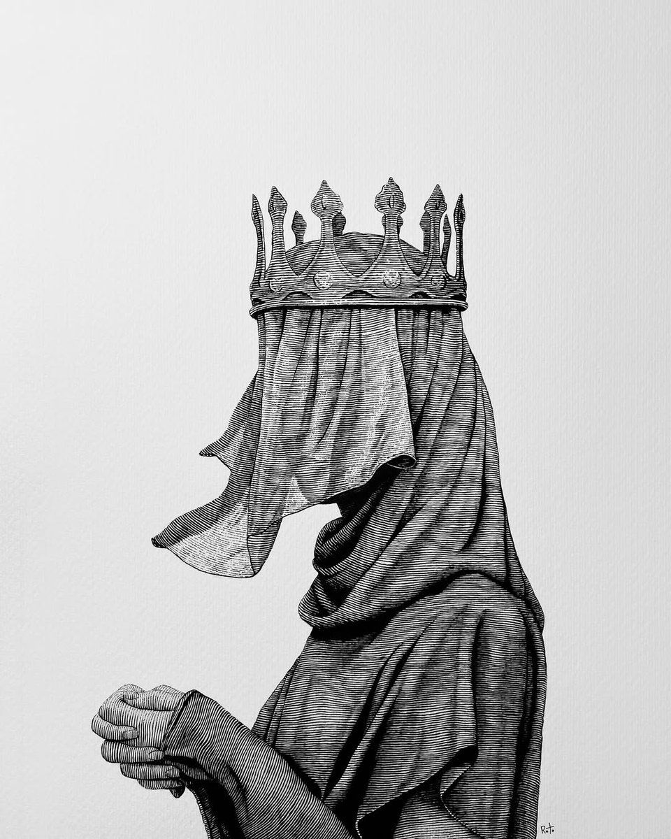 RaminNasibov's tweet image. The Forgotten Queen by Rostislaw Tsarenko