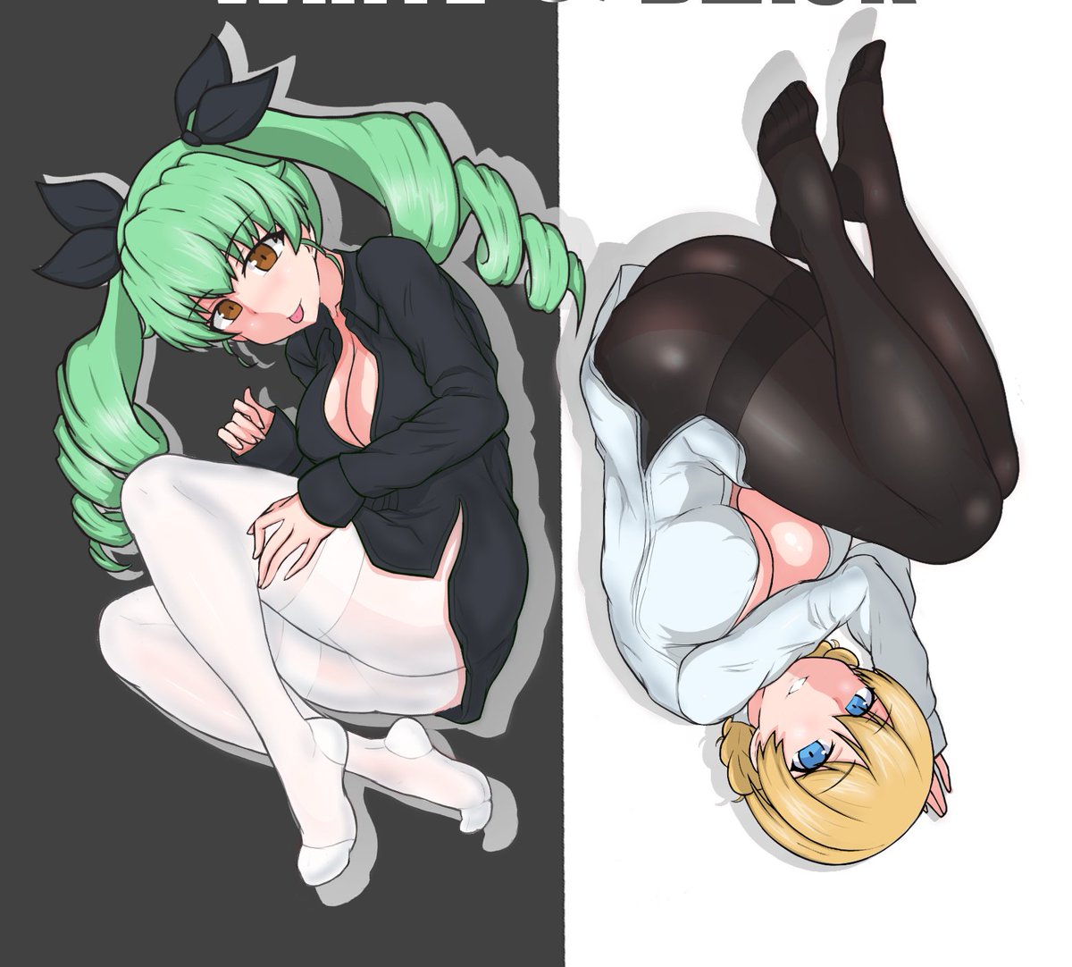 #このタグを見た人は自分の絵の太ももをのせる 