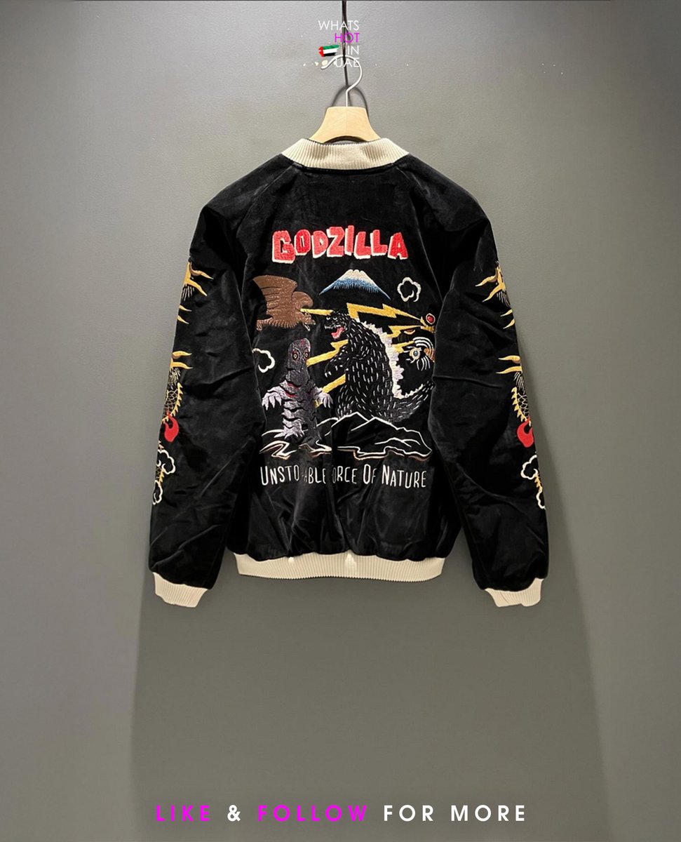 BEAMS JAPAN and Tailor Toyo unleash a Godzilla Sukajan for the