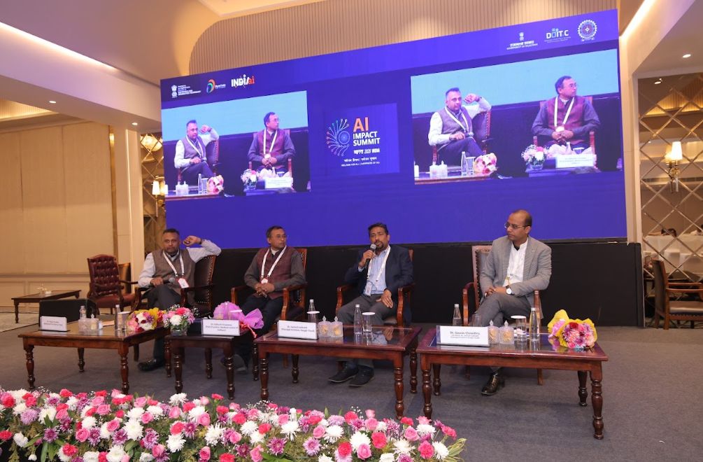 Panel Discussion: Blooming AI Startup &amp; Innovation Ecosystem in Rajasthan
At Rajasthan DigiFest × TiE Global Summit, an engaging panel hosted by Sh. Rajesh Dhuddu (PhD), Emerging Tech Partner, PwC, featuring Sh. Gaurav Chowdhry, VP, RVCF; Sh. Santosh Salimath, Principal