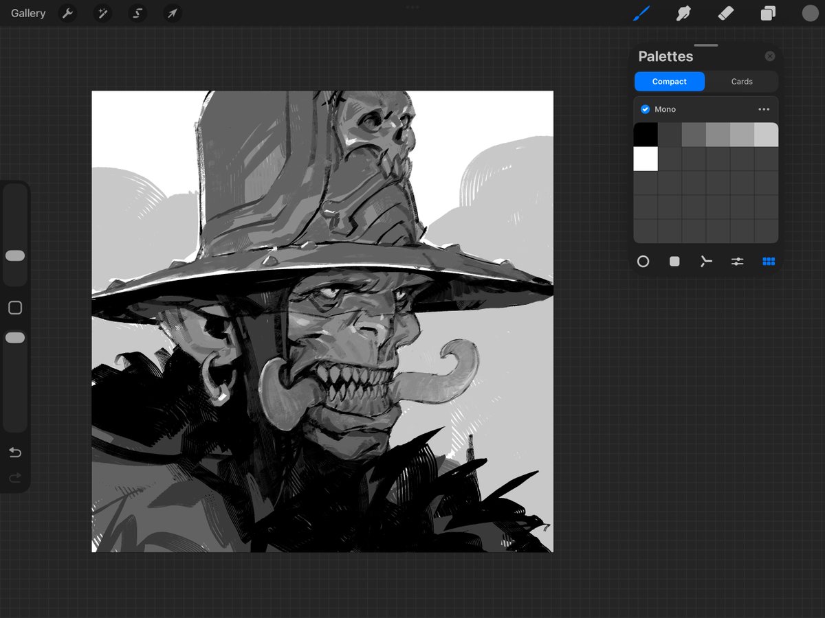 inkgnition's tweet image. Dental sketch from today.