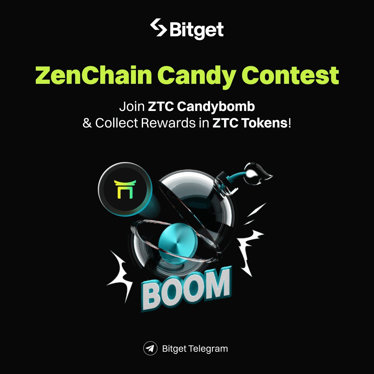 📢ZenChain Candy Contest: Join ZTC Candybomb & Collect Extra