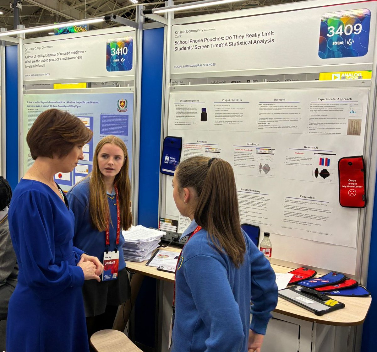 KinsaleComSch's tweet photo. Best of luck to our students representing Kinsale Community School at the Stripe Young Scientist &amp; Technology Exhibition 2026 in the RDS. Building on a proud legacy of national success #StudentInnovation #STEM https://t.co/GQRjSN83JR https://t.co/tbrVBdsw2Z