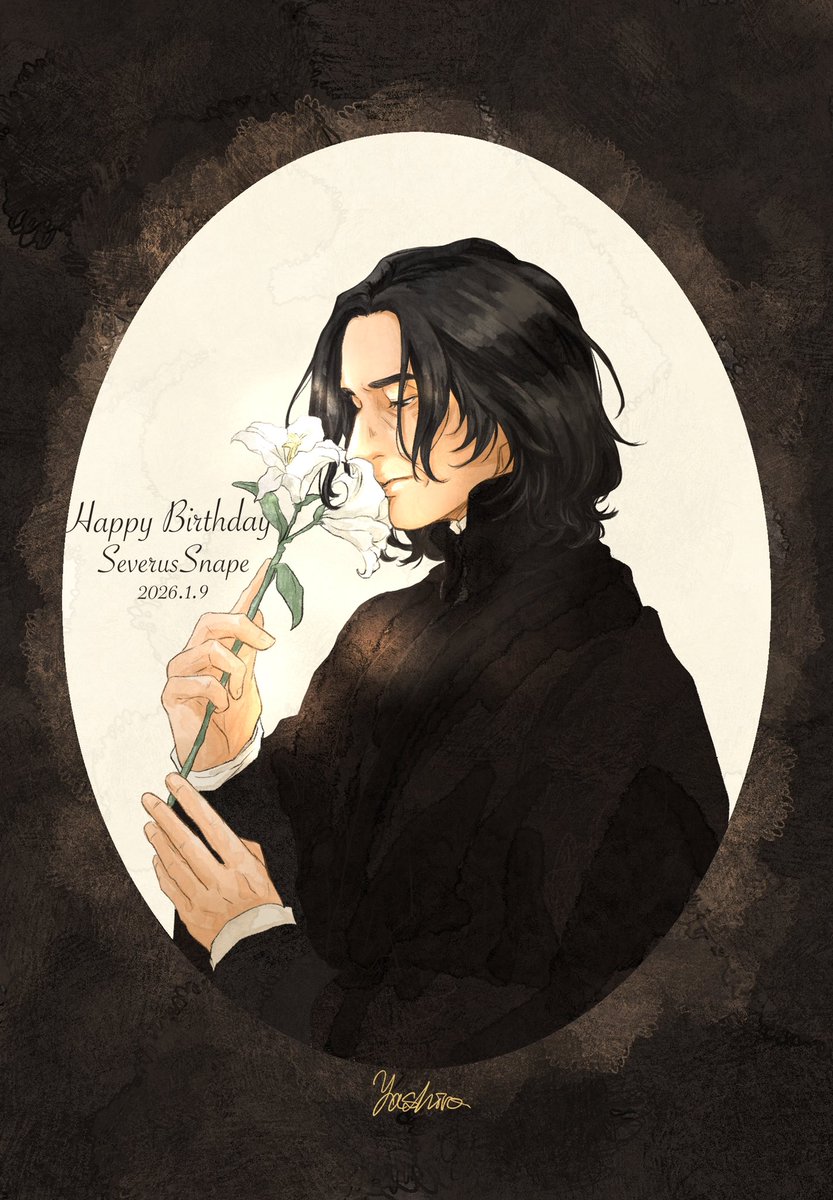omiomijs's tweet image. スネイプ先生お誕生日おめでとうございます！
#HappyBirthdaySeverusSnape
#スネイプ生誕祭
#スネイプ先生66回目のバースデー