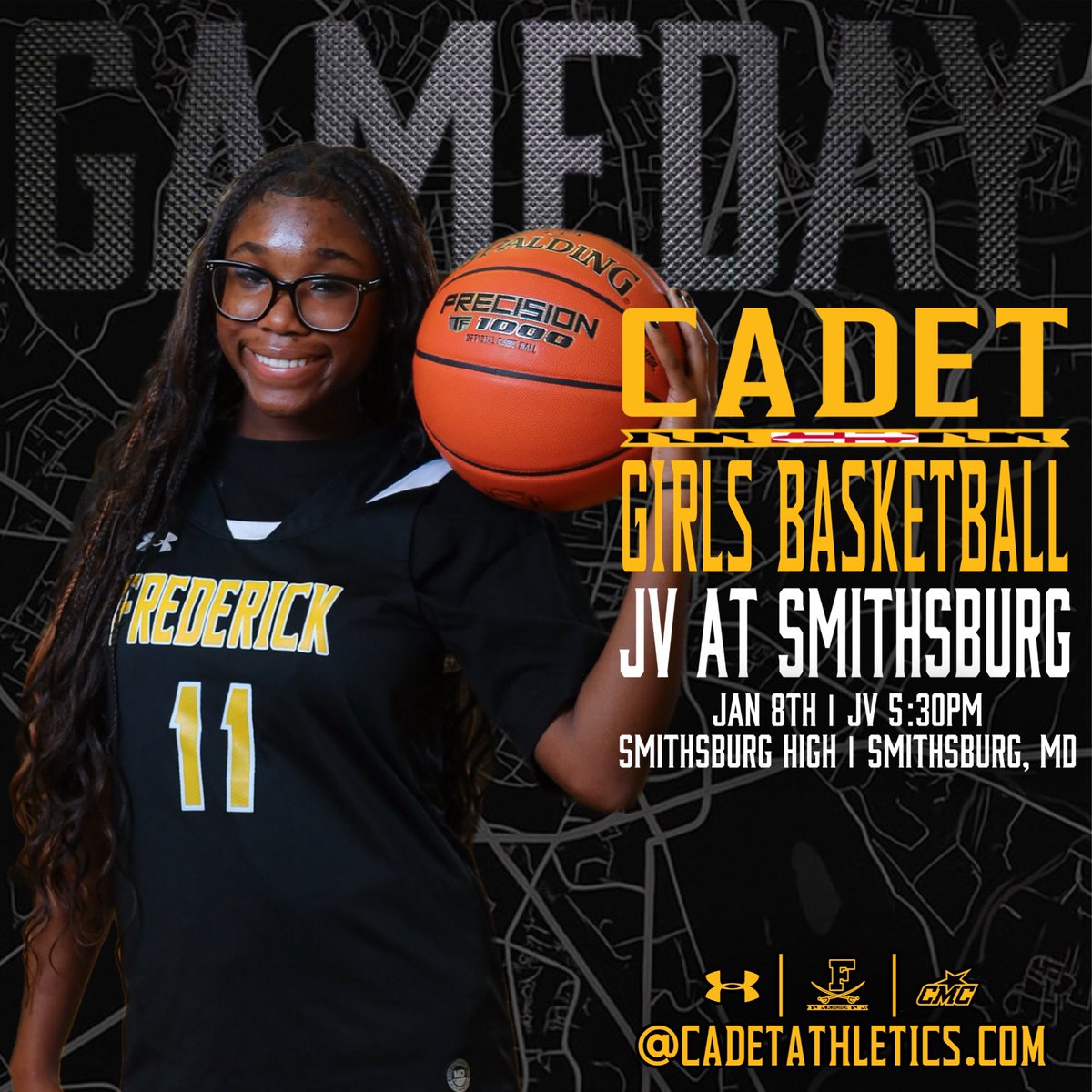CadetAthletics's tweet photo. https://t.co/QVLTuoYxvT GAMEDAY
⚔️ | #BigFred |⬛️🟨 | #ForThe21701 https://t.co/1izrvjGJ0L