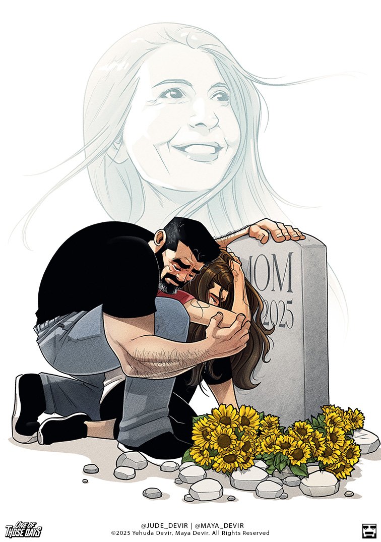 YehudaDevir's tweet image. Mom,

Rest now, gently and peacefully, and watch over us with quiet joy from your new balcony above.
I love you, and I will carry you within me, continuing to live you, every single day.

I love You.  

Maya 💔

@YehudaDevir | @maya_devir