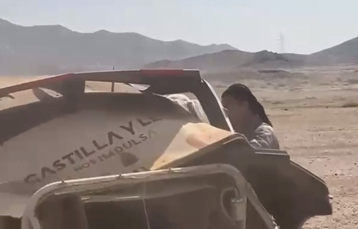 arnaujaumira's tweet image. Potser Castilla y León ha impulsat massa fort a Jesús Calleja per aquest Dakar… #Dakar2026 #callejaenelespacio #2atemporada