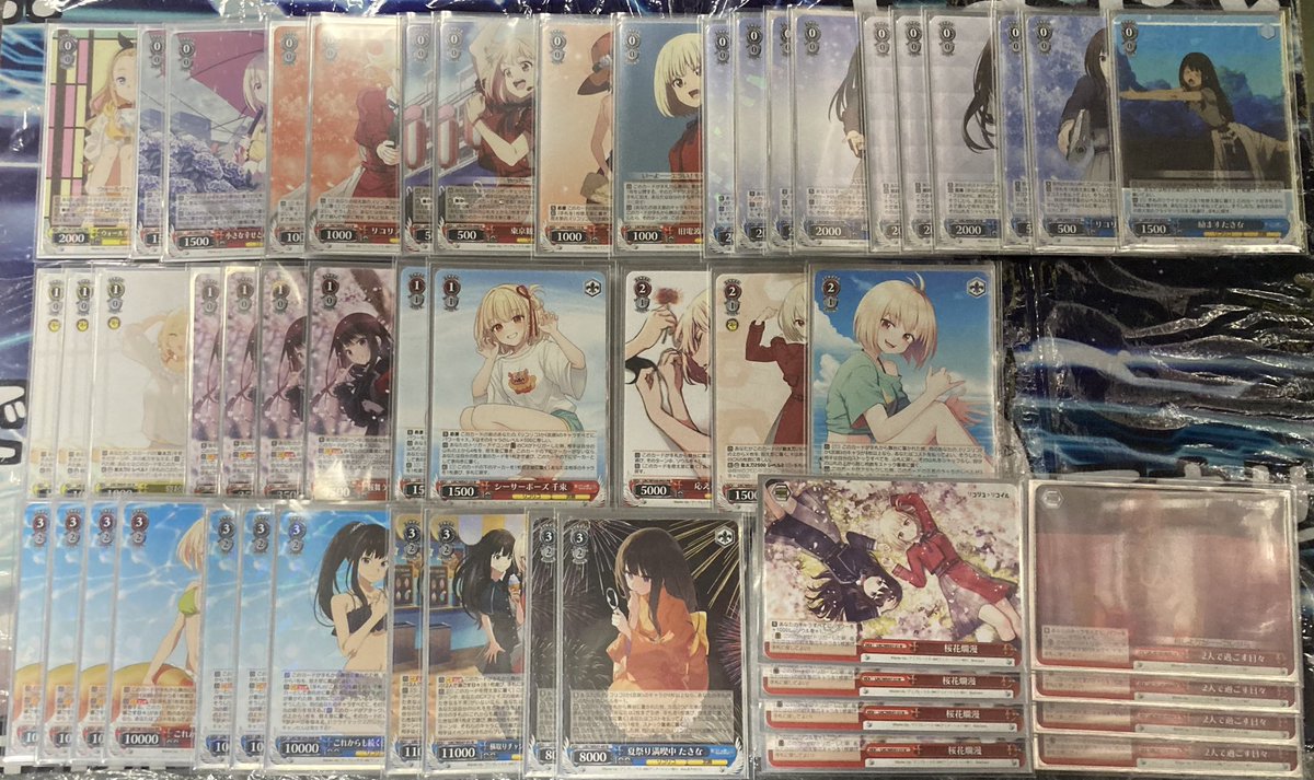 WS】リコリス・リコイル優勝デッキレシピ(TCGショップコロッサス＠てん