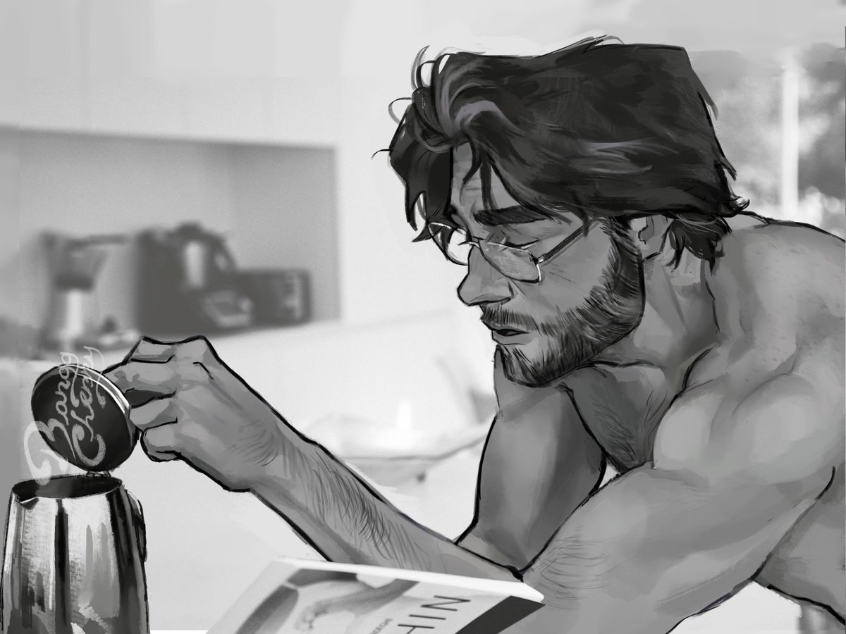 Bangg_Cherry's tweet image. Professor Jayce Talis photographed by his husband,  Viktor Talis (2026)