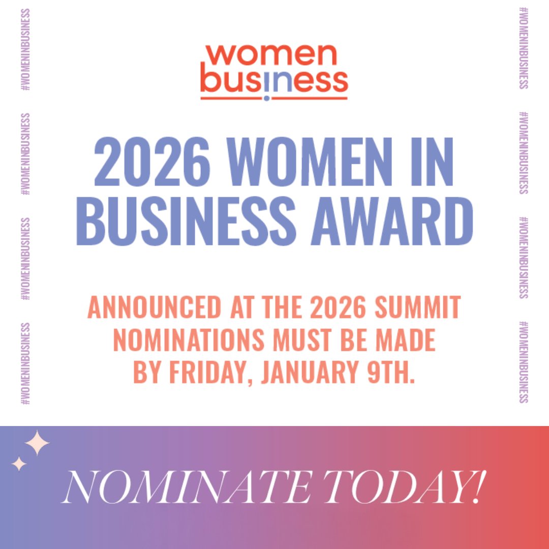 BrandSourceWIB's tweet image. ✨ Last chance! Nominate an inspiring woman TODAY for the 2026 Women in Business Award — before the deadline closes tomorrow!

📅 Deadline: Jan 9, 2026
🔗 avbmarketing.formstack.com/forms/wib_award

#WIB #WomenInBusiness #WomenInBusinessAward #IndependentRetail #ItsAllAboutTheMembers