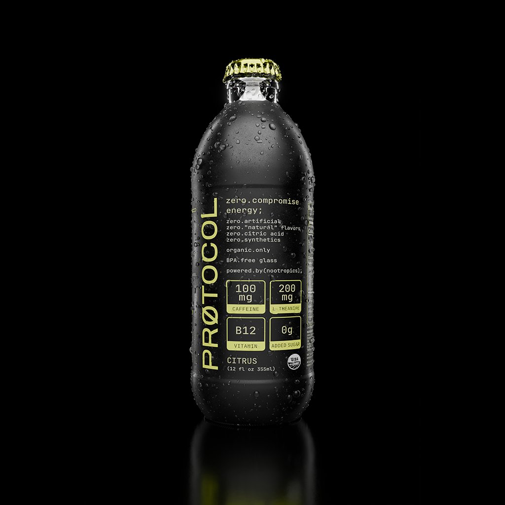 ProtocolEnergy's tweet image. Your energy drink shouldn't come with a chemistry experiment. No synthetic caffeine.

No artificial sweeteners. No aluminum. Just clean organic energy in glass. Protocol is coming Q1 2026