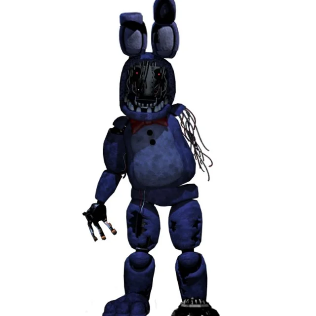 "withered bonnie has one of the dopest designs in fnaf and i'm dying on this hill"