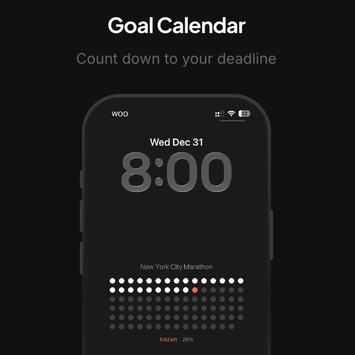 luismbat's tweet image. A week ago I launched thelifecalendar.com to make it easier to track your life and year progress directly on your iPhone lock screen.

I didn’t expect what happened next.
Since then, 1M+ people have visited the site, and thousands have changed their iPhone lock screens to a