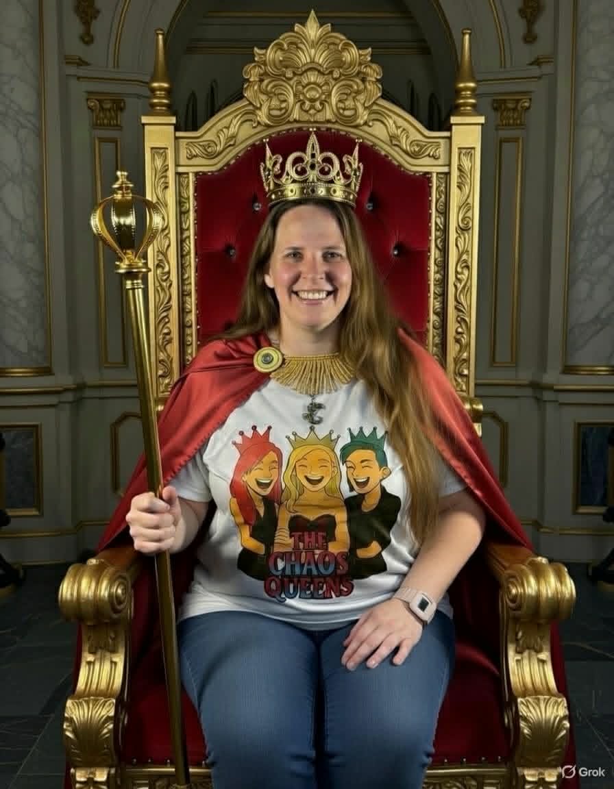 RusticIvyGaming's tweet image. Thank You @AmandaGrai11633 for this Amazing Gift! A Chaos Queens Shirt with all of US! @Zeldaryn1983 @AmandaGrai11633 &amp;amp; Myself @RusticIvyGaming ! I had to have a little fun w/it of course as a Chaos Queen! Thank you also @spectrumshirts it came out Great!