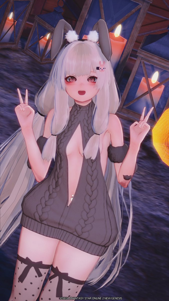 goodcinder's tweet image. 寒いよ 寒いよ (´；д；`)
#PSO2NGS_SS