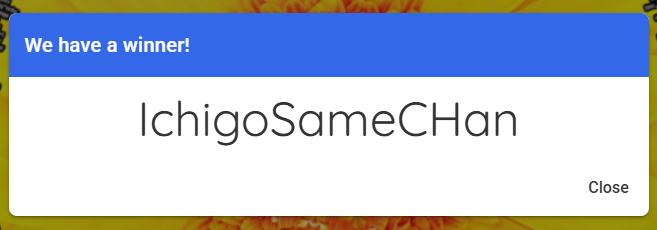 Congratulations to @IchigoSameChan for winning the Valentines YCH