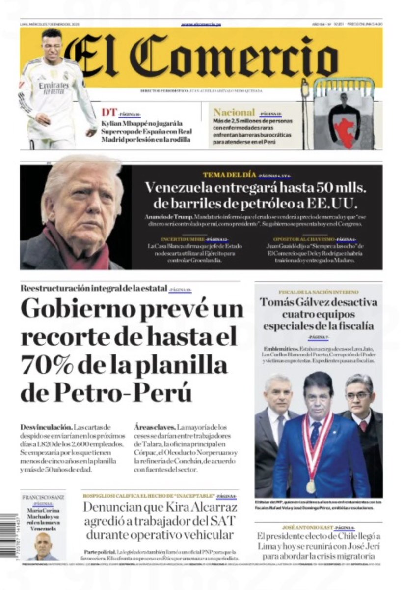 Hace rato era...
<a href="/josejeriore/">José Jerí</a> acabe con tanta gollería. 

Dato adicional: El plan es dejar como "estables" a toda la argolla para chupar - hasta el final - de la teta del Estado.