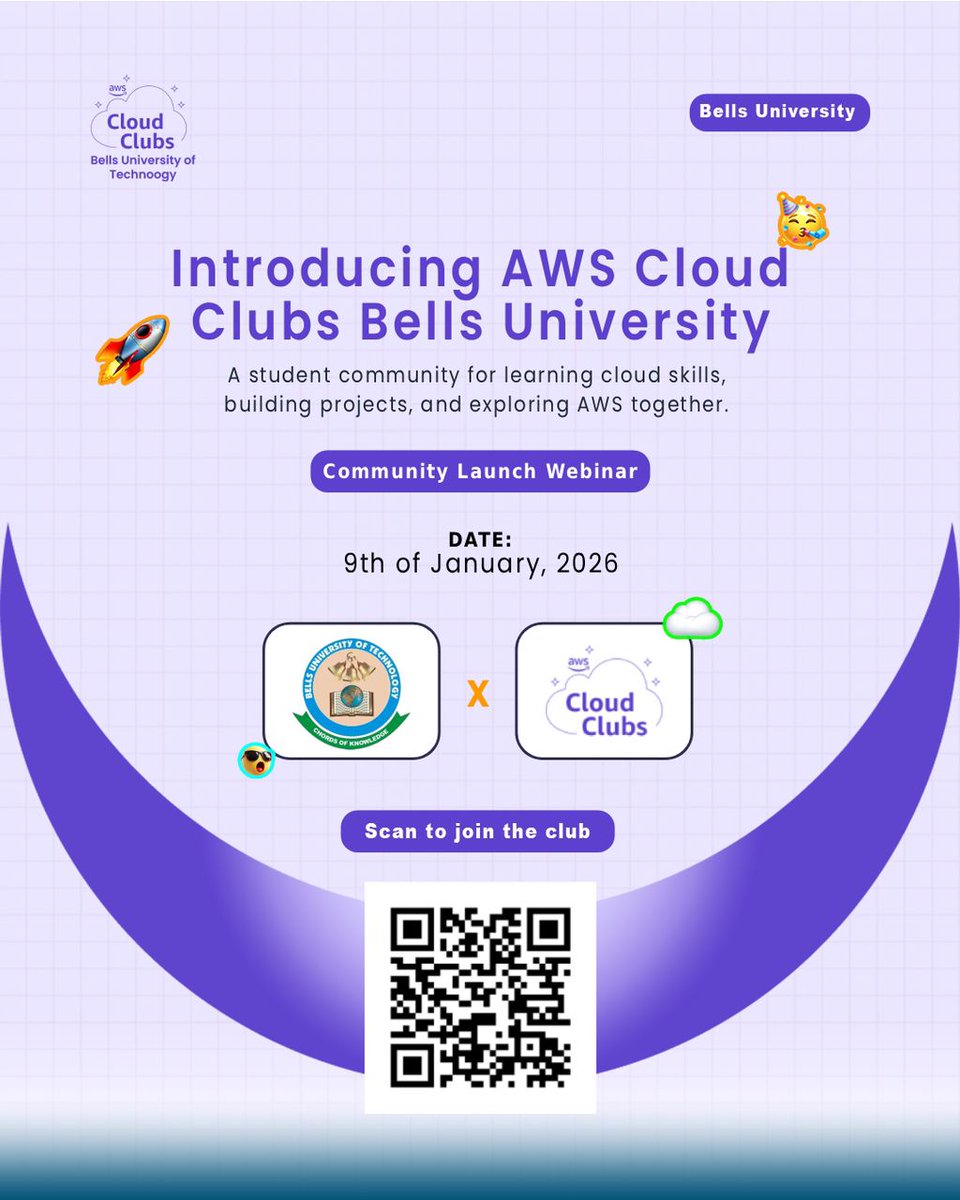 AWS Cloud Clubs at Bells University of Technology tweet media