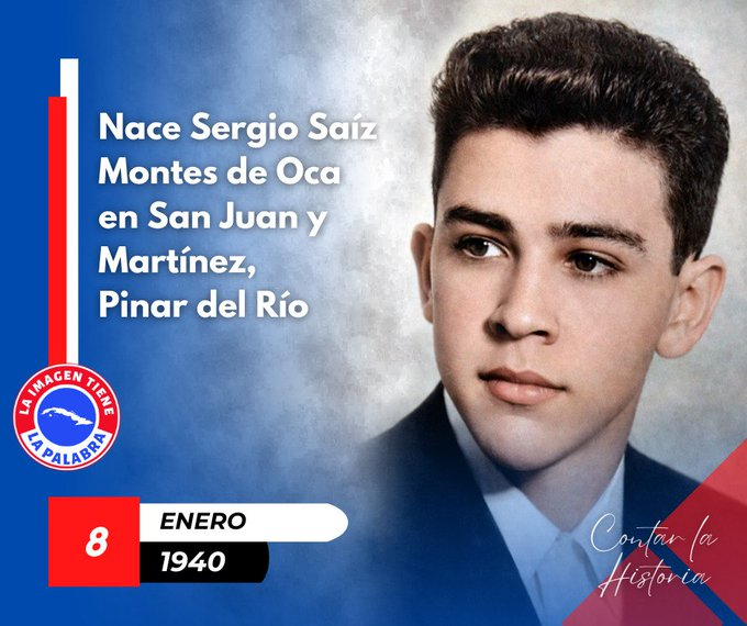 Sergio Saíz joven revolucionario cubano, siempre estuvo al servicio del pueblo y la justicia. #CubaViveEnSuHistoria #CubaMined #PinardelRío