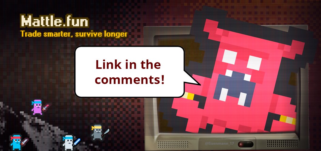 Eisenmann_17's tweet image. In October discovered @mattlefun – the gamified trading platform on Solana where your on-chain trades power up your in-game strength!
🏆Winner of the #Solana Mobile Hackathon, it's addictive AF
Who's battling in the tournament? Drop your high score below!🔥
#Web3Gaming #MattleFun