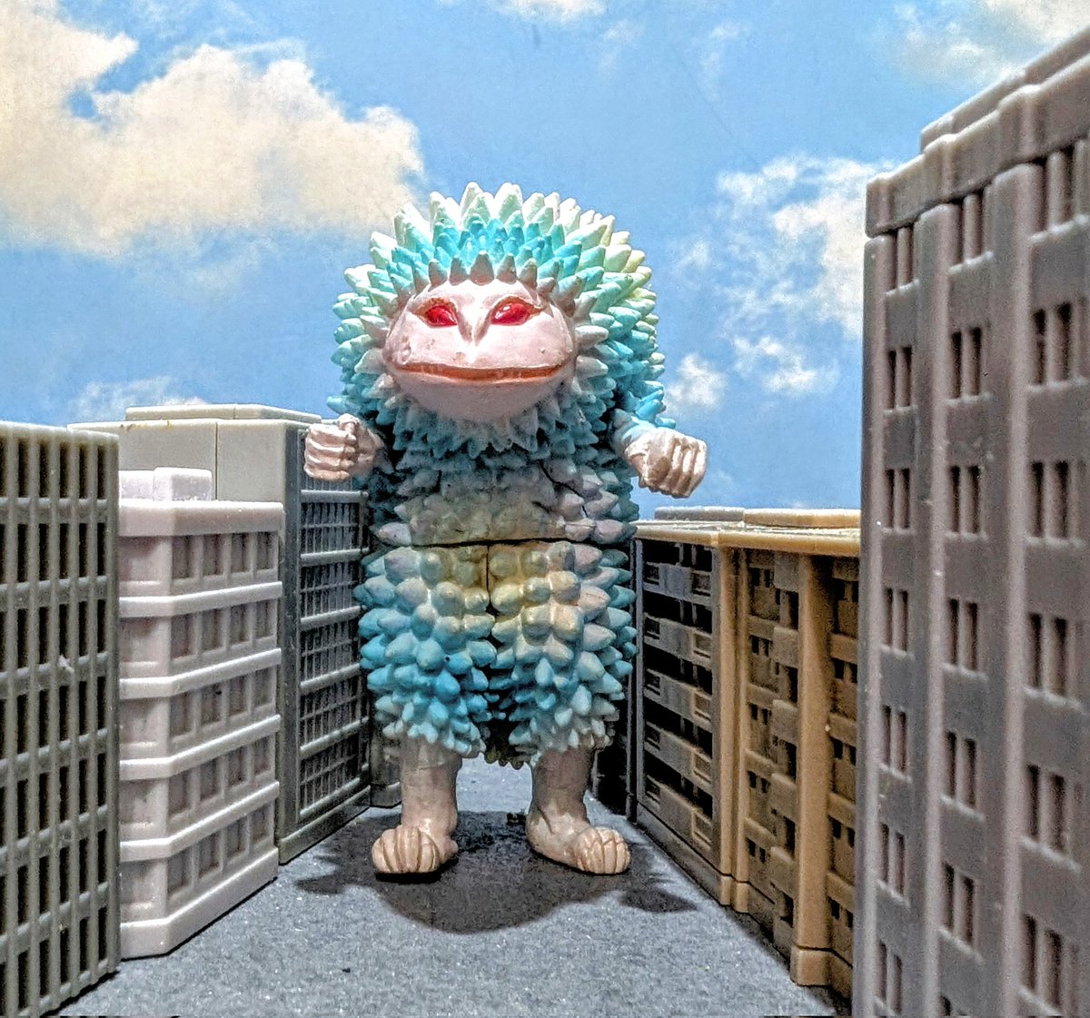 おもちゃ撮影会 お題「泡 or クロス」 #ちいさな巨大特撮