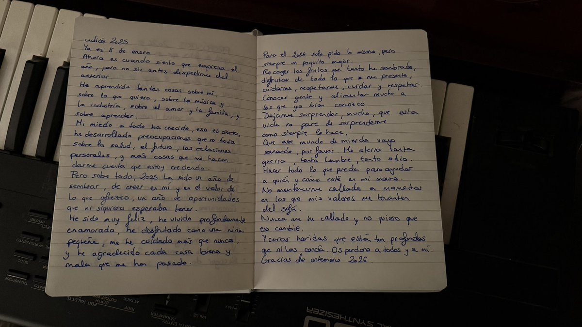 adios 2025 has sido un regalo