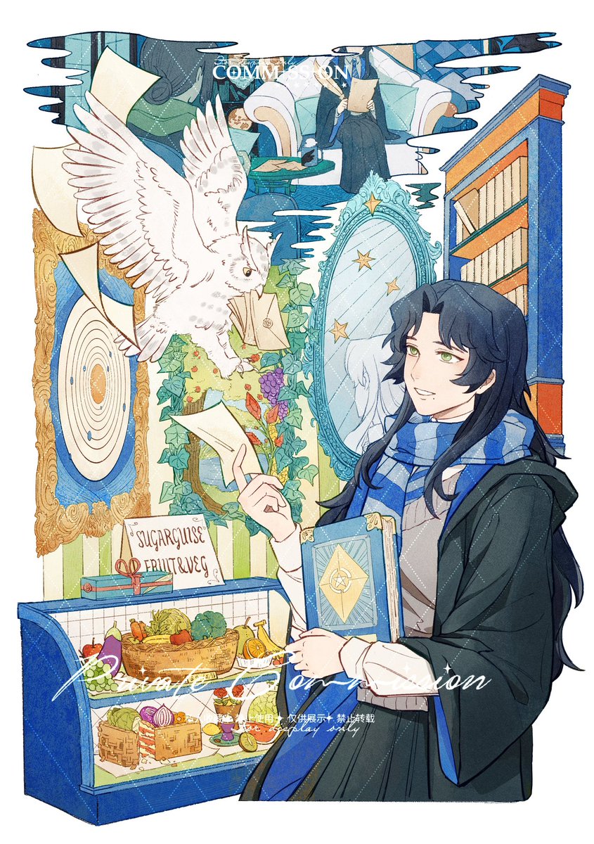 PortiaZ4's tweet photo. #HarryPotterAU #hpAU
Another commission for my friend’s oc 🪄 https://t.co/fjZPuiq5jN