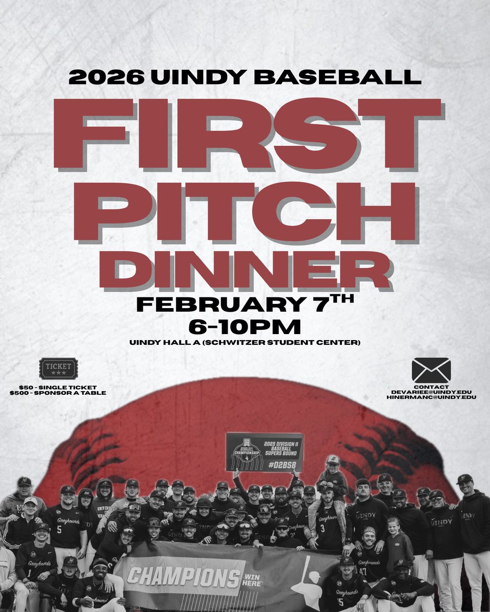 UIndy Baseball tweet media