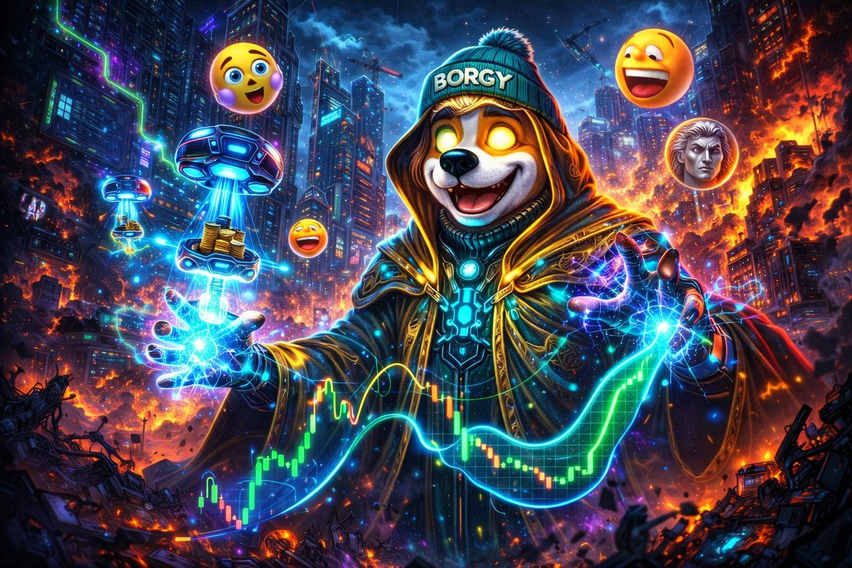 Tariqul20033's tweet photo. $Borgy isn’t just a meme it’s a movement. Built on community, fueled by belief, and powered by epic green momentum. The future barks back. 🐕🔥
#BorgyWave #EpicGreen #MemeRevolution #Borgy @BorgySwissMeme https://t.co/Vz5KkHhUG3