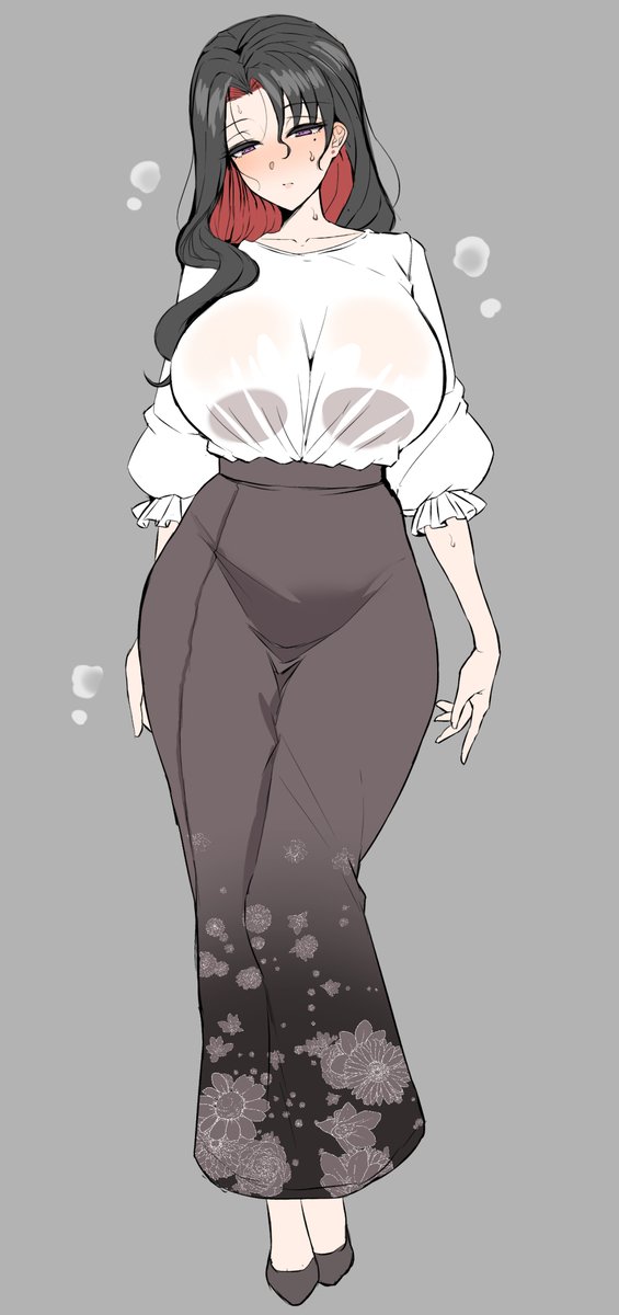 いろいろ溜まっている奥さんキャラデザ。 