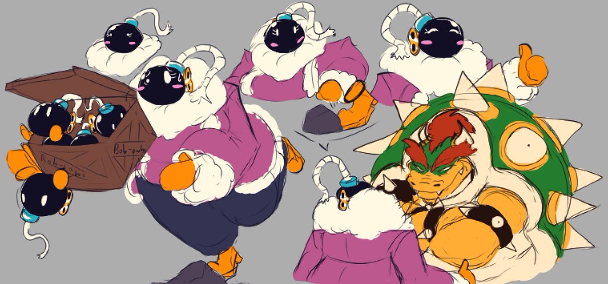 Bombii doodlins she's fun to draw :>